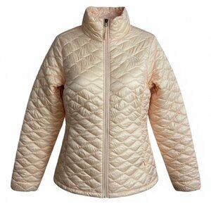 The North Face Thermoball Quilted Jacket Light Peach Pink Size Large Winter Coat